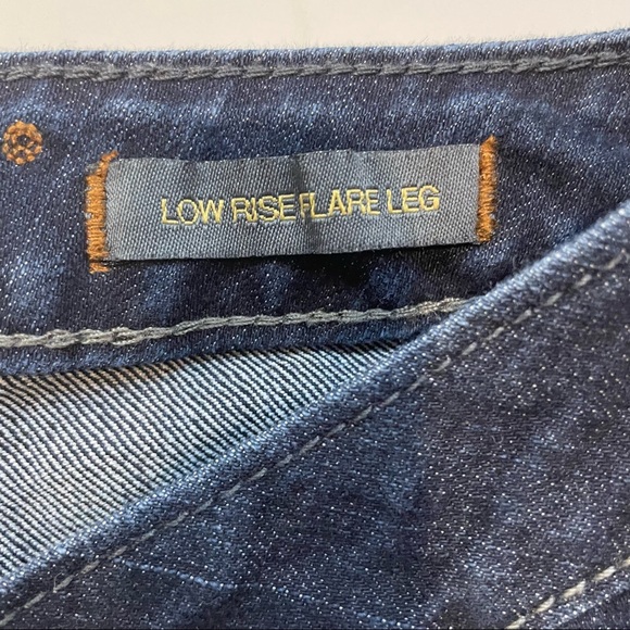 Jag Jeans Low Rise Flare Leg Jeans Blue Sz 12 - Picture 4 of 13